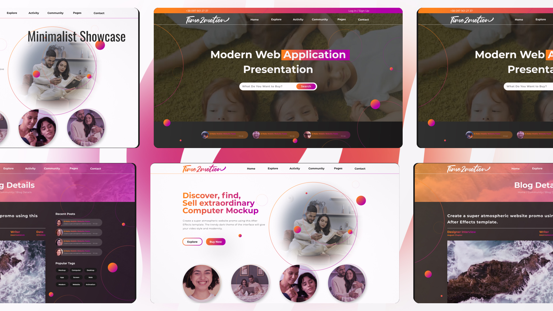Website Screen Promo