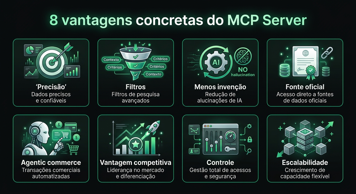 8 vantagens concretas do MCP Server