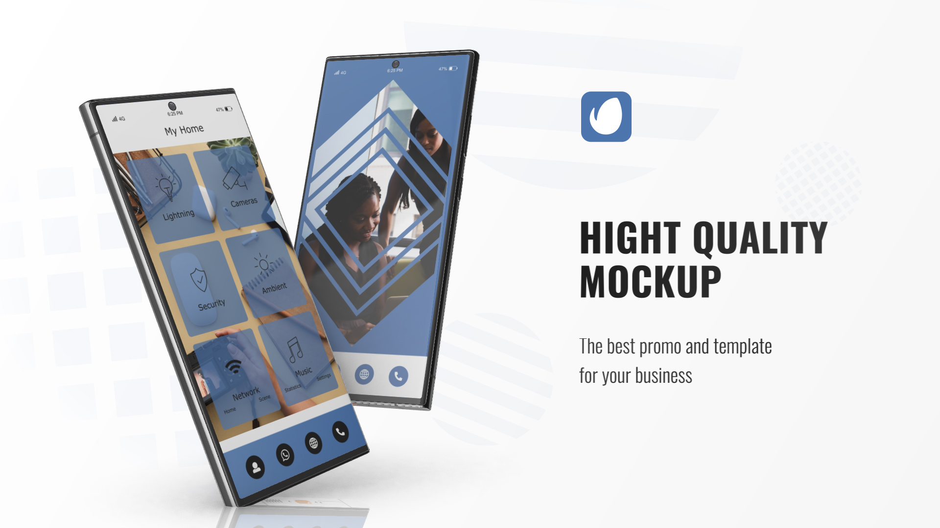 App Presentation Phone Mockup