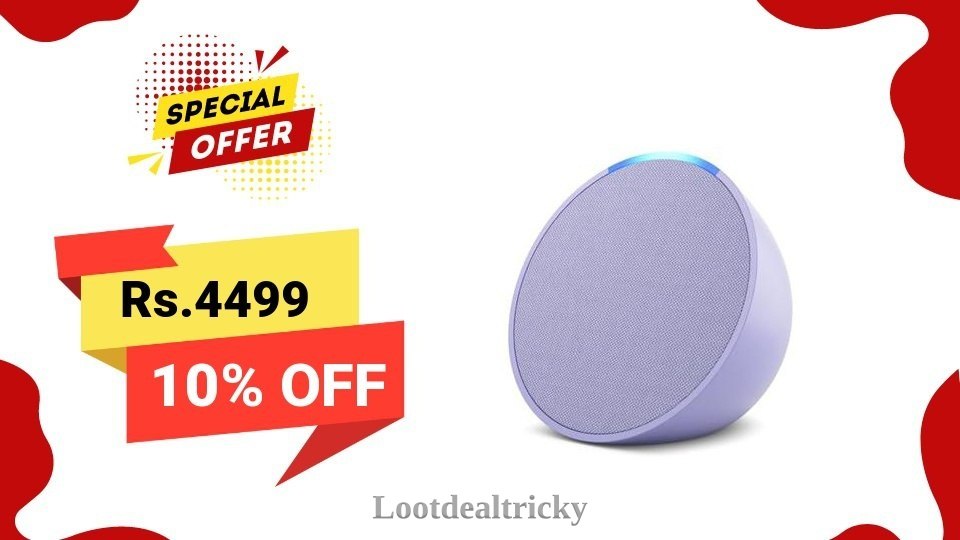 Amazon Echo Pop – Best Deal Online @ ₹1000 Amazon Echo Pop – Best Deal Online @ ₹1000