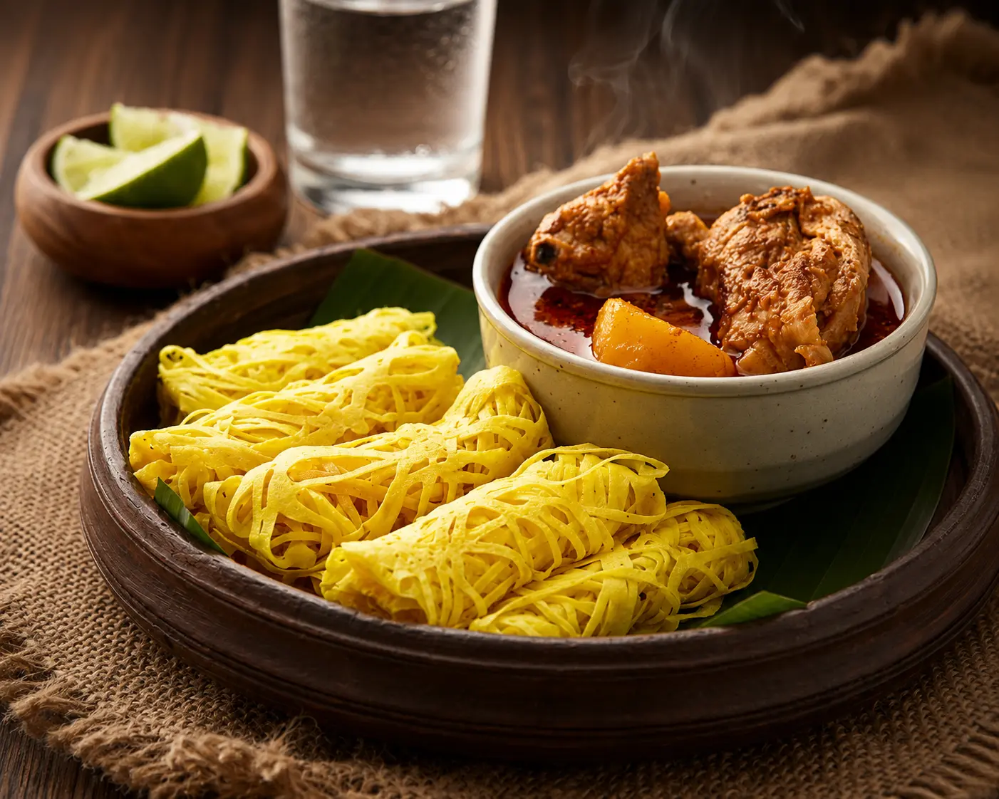 Roti Jala Rempah Ratus