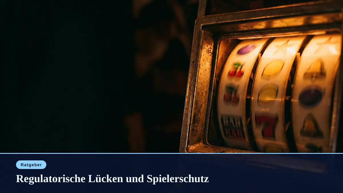 Regulatorische Lücken und Spielerschutz