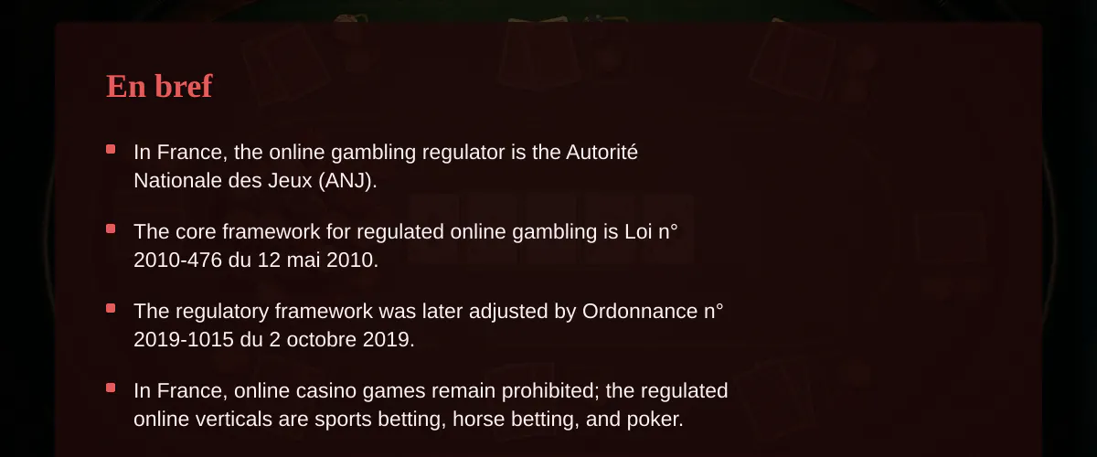 Promesse du nouveau casino en ligne bonus sans dépôt et cadre légal réel — En bref