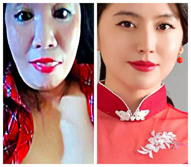 红衣的我和长泽雅美.jpg