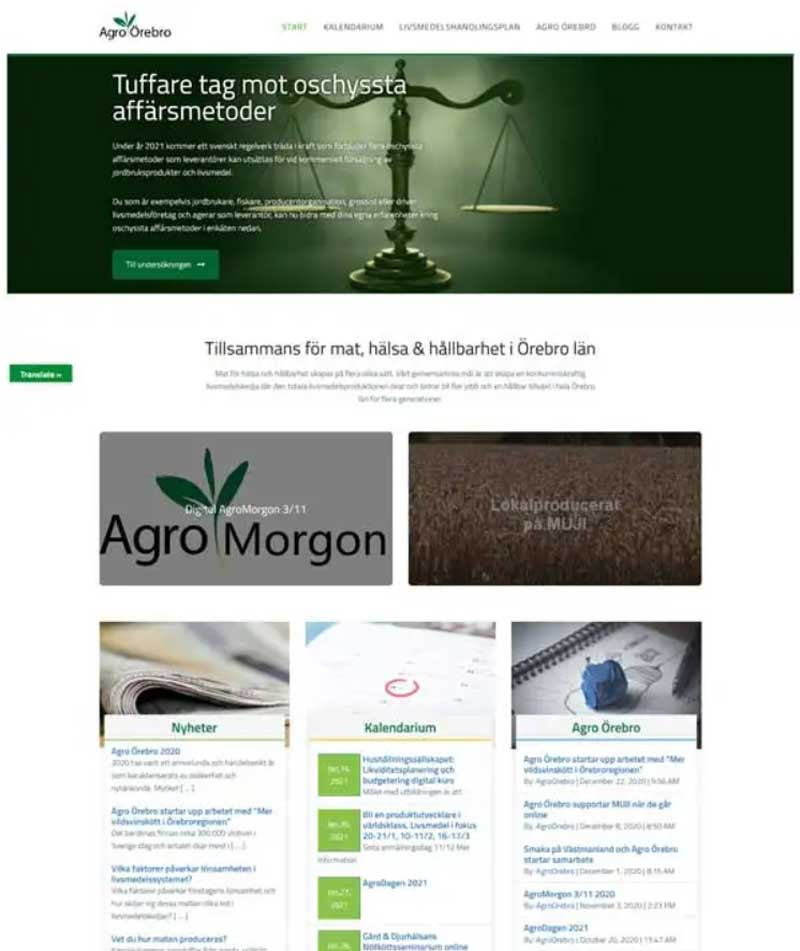 Agro Örebro project preview
