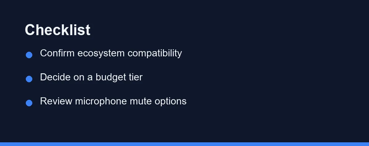 Checklist