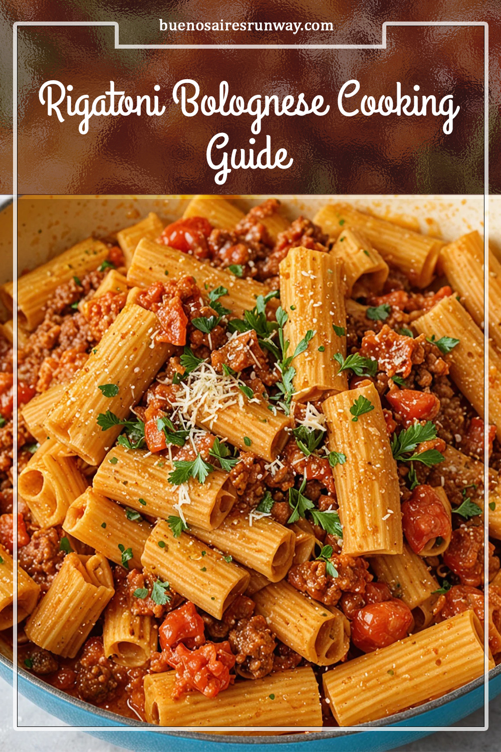 Rigatoni Bolognese Cooking Guide