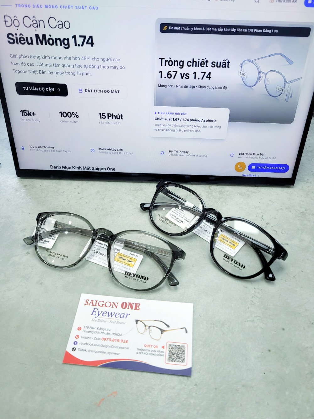 Gọng kính nhựa Velatura dẻo nhẹ bản lề chống gãy - BY636