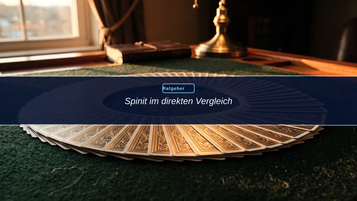 Spinit im direkten Vergleich