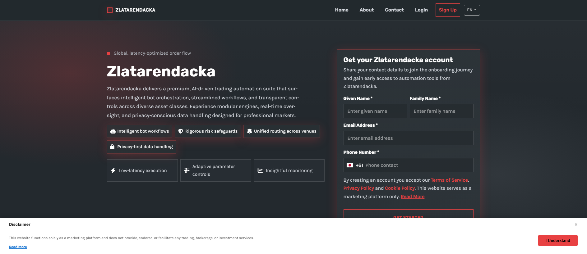 Stored capture of zlatarendacka.shop