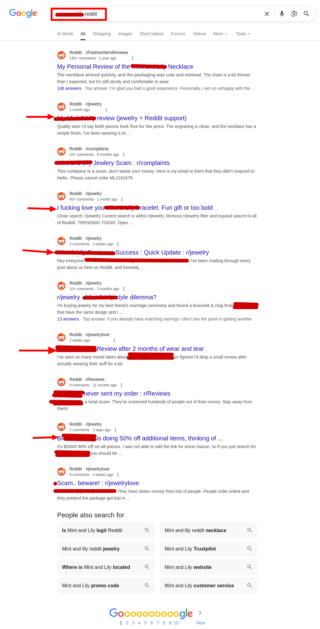 Jewelry Campaign Results