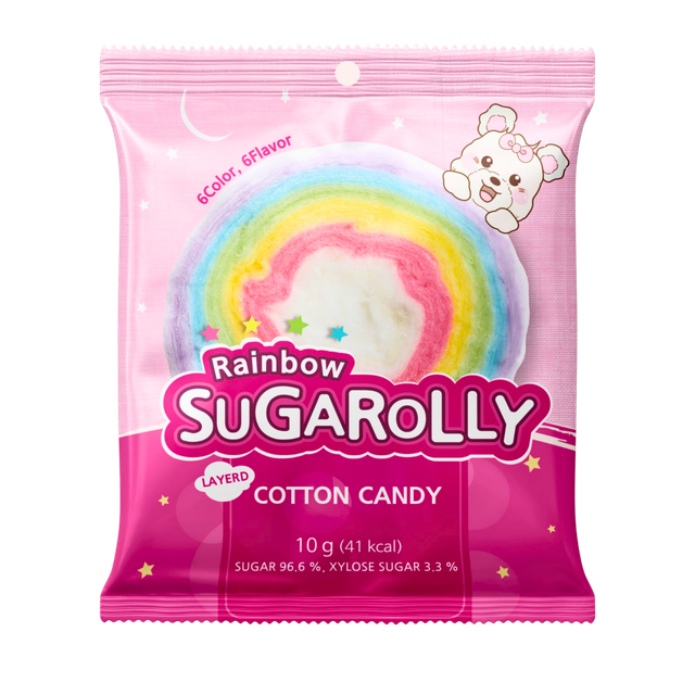 Rainbow Cotton Candy