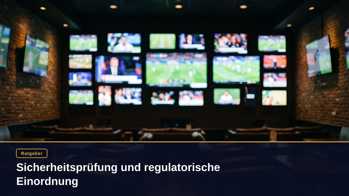 Sicherheitsprüfung und regulatorische Einordnung