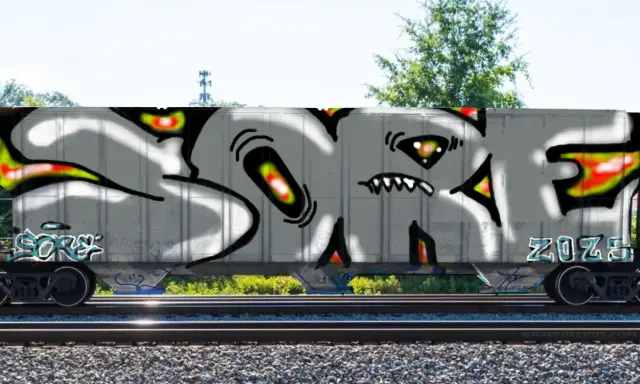 Graffiti artwork by Sore95