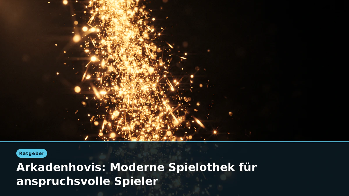 Arkadenhovis: Moderne Spielothek für anspruchsvolle Spieler