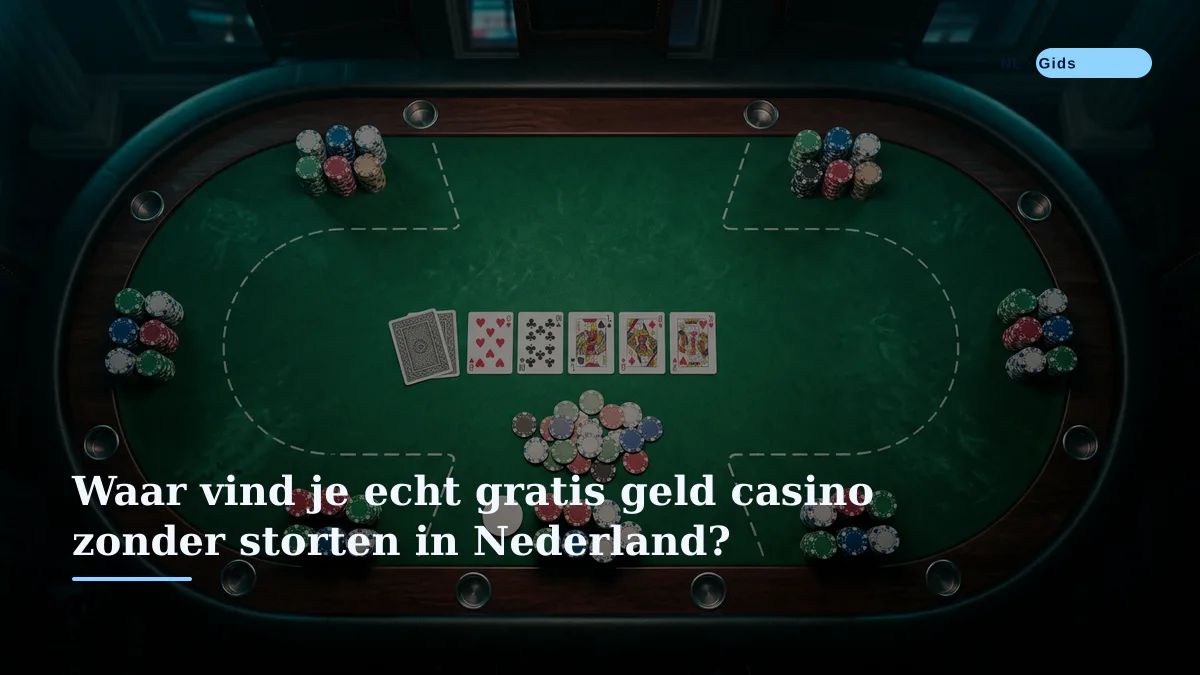 Waar vind je echt gratis geld casino zonder storten in Nederland?