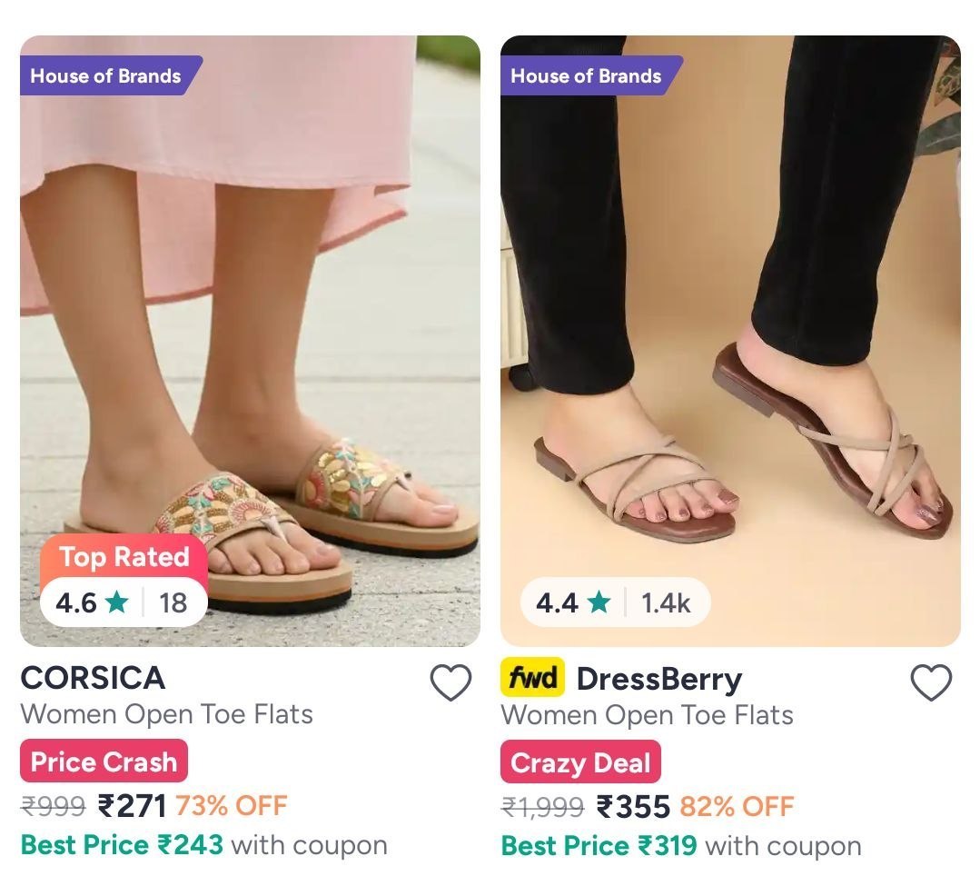 Footwear Steals – Lowest Price Get 70% OFF Today