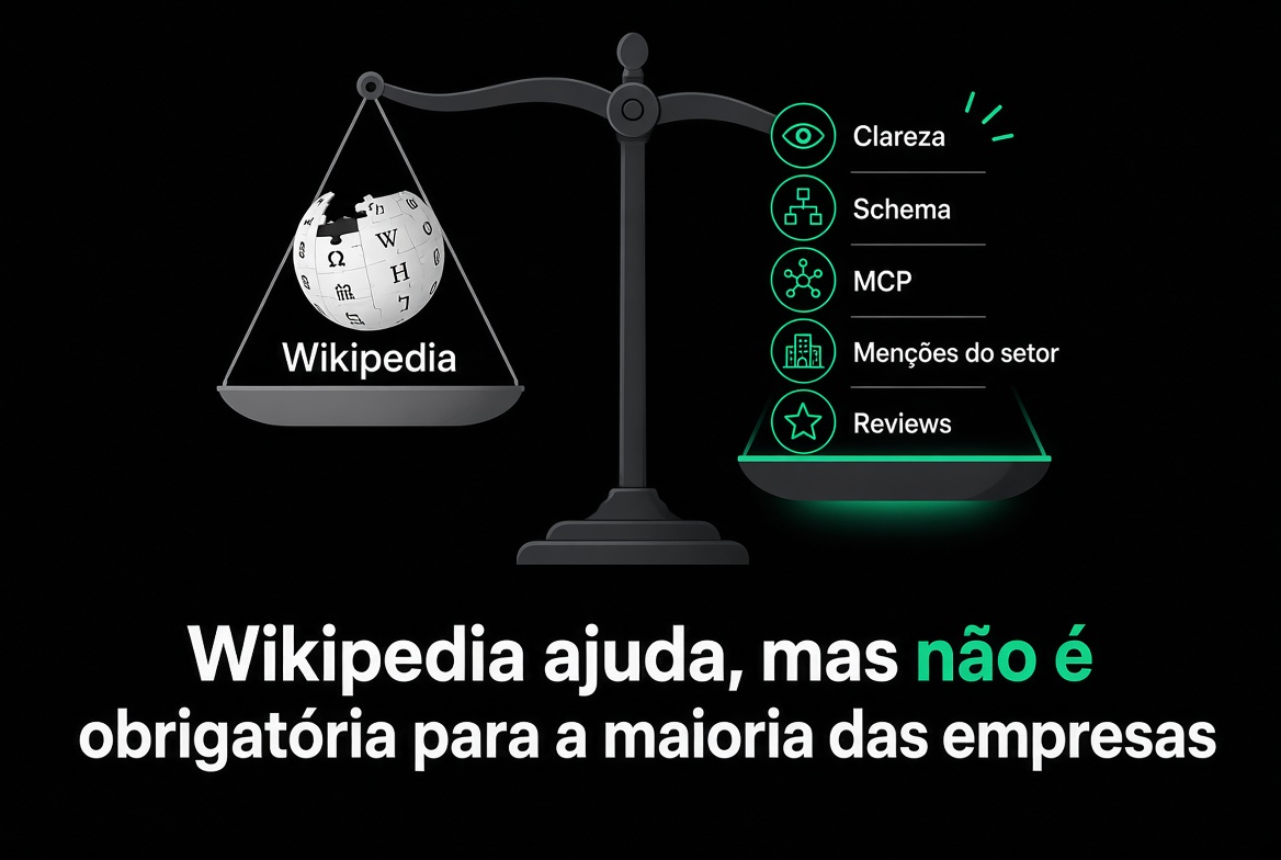 Wikipedia ajuda, mas não é obrigatória para a maioria das empresas