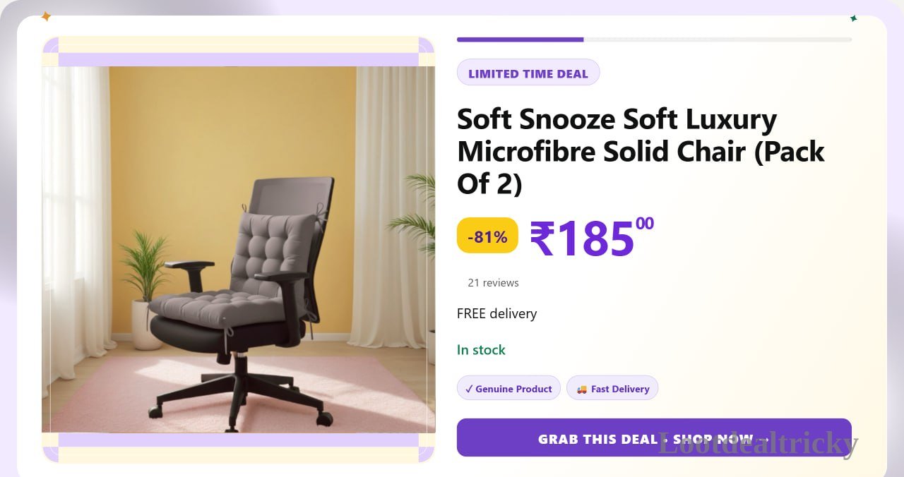 soft Snooze Soft – Just ₹185 | Best Price Drop Today soft Snooze Soft – Just ₹185 | Best Price Drop Today
