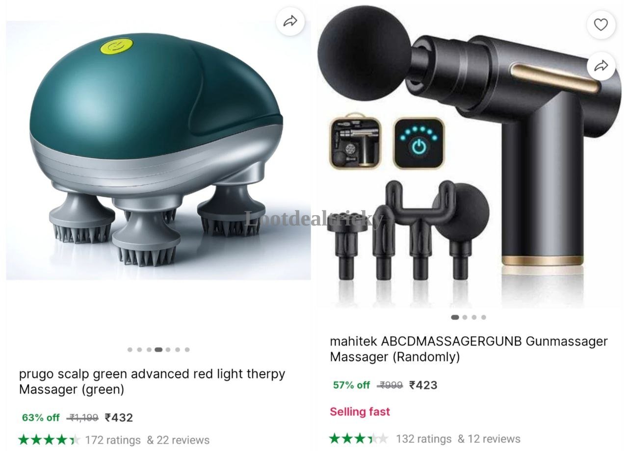Grab Massager Flipkart – Just ₹423 | Lowest Price Deal Grab Massager Flipkart – Just ₹423 | Lowest Price Deal