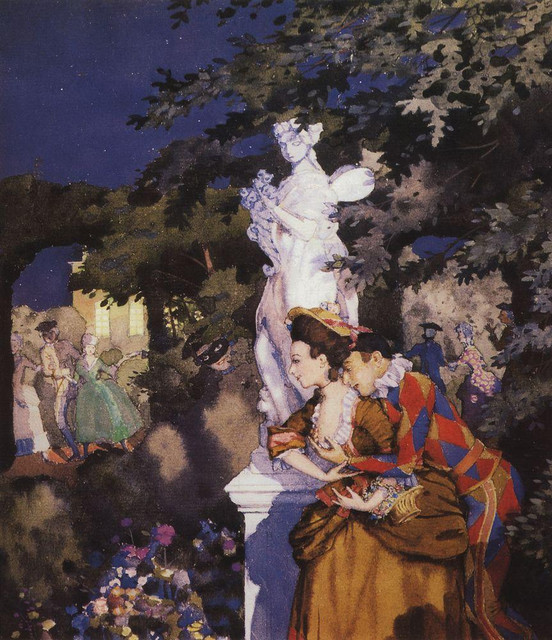 Влюбленный Арлекин 1912
