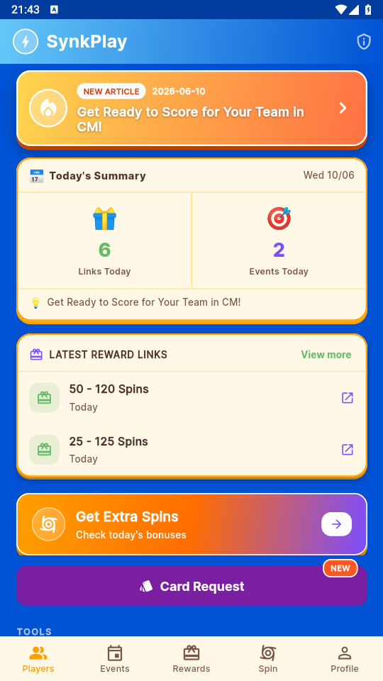 Spin Link Android preview