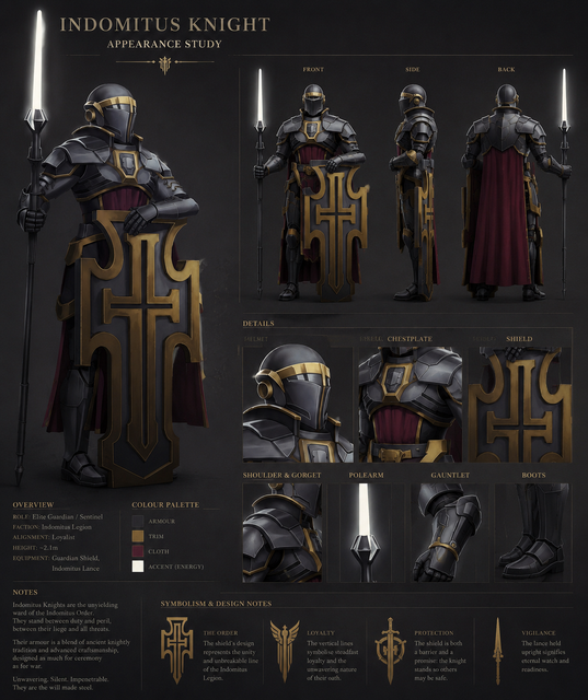 Indomitus Knight Study 1