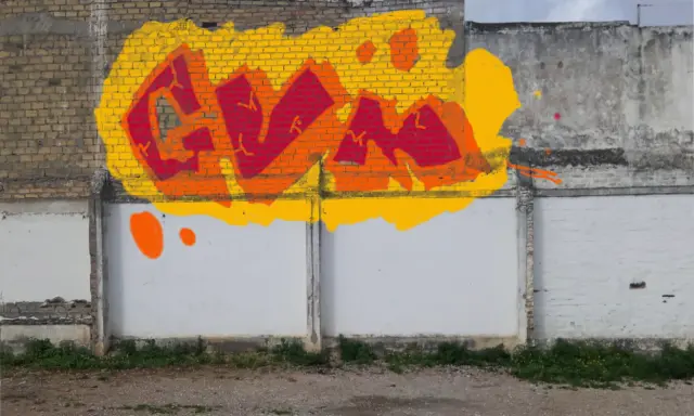 Graffiti artwork by dralon