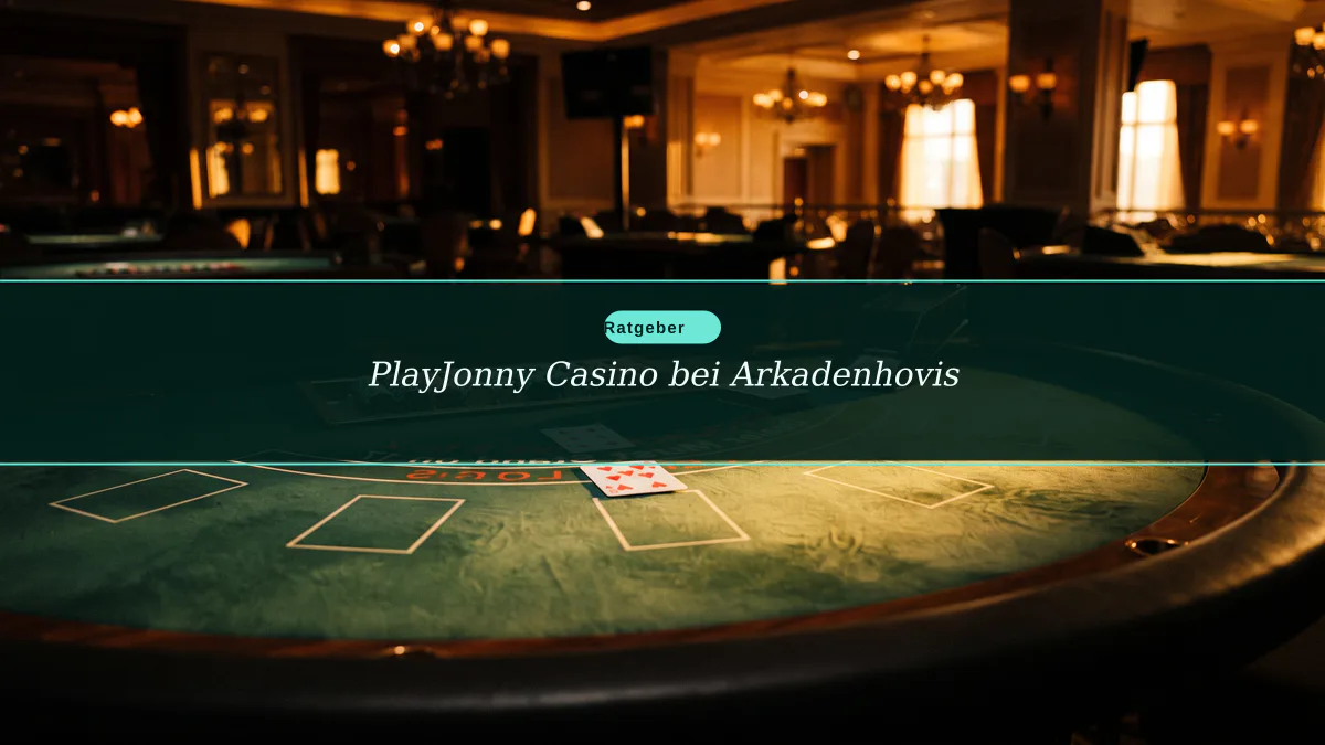PlayJonny Casino bei Arkadenhovis
