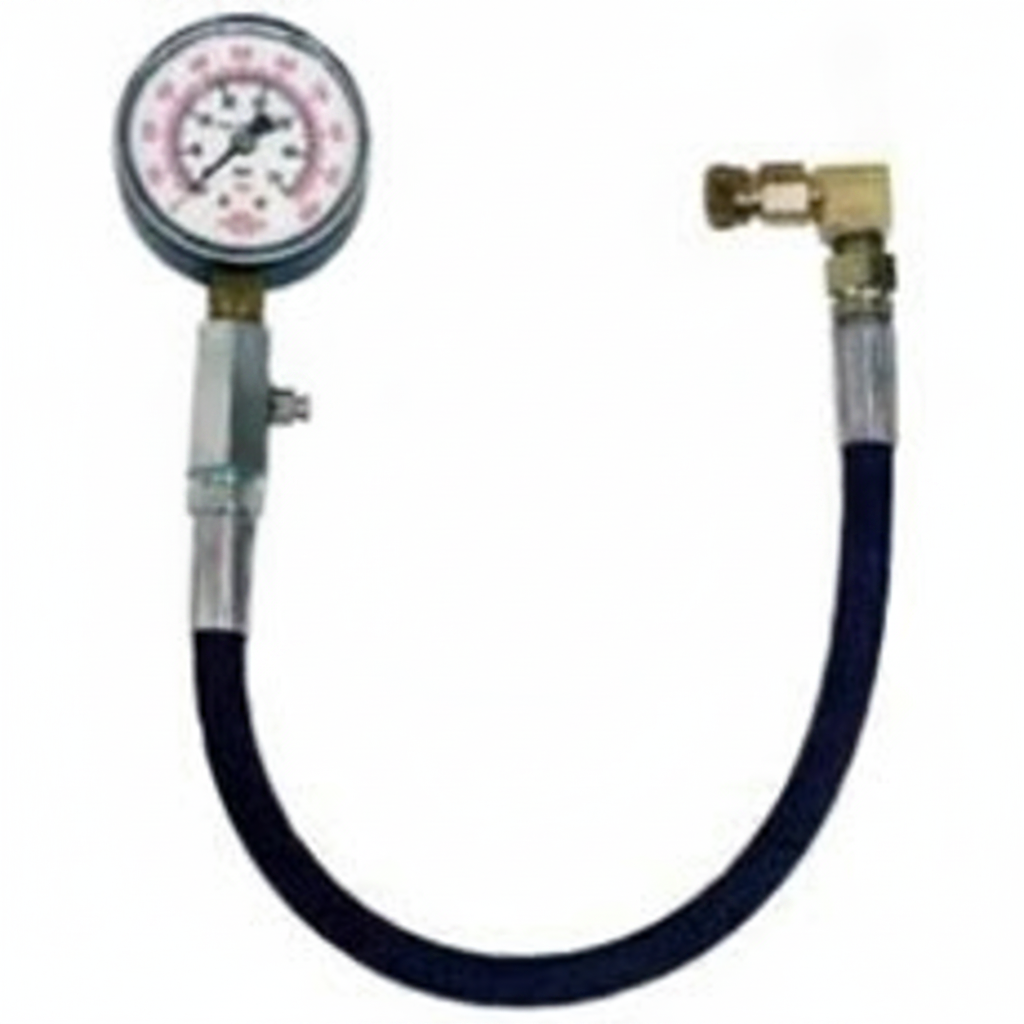 Diesel Truck Cylinder Pressure Meter, 57mm Dial Gauge, 0-1000 PSI