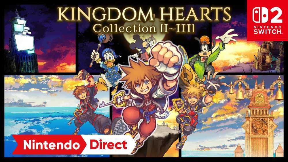 Kingdom Hearts abandona a nuvem no Switch e migra para versões nativas no Switch 2
