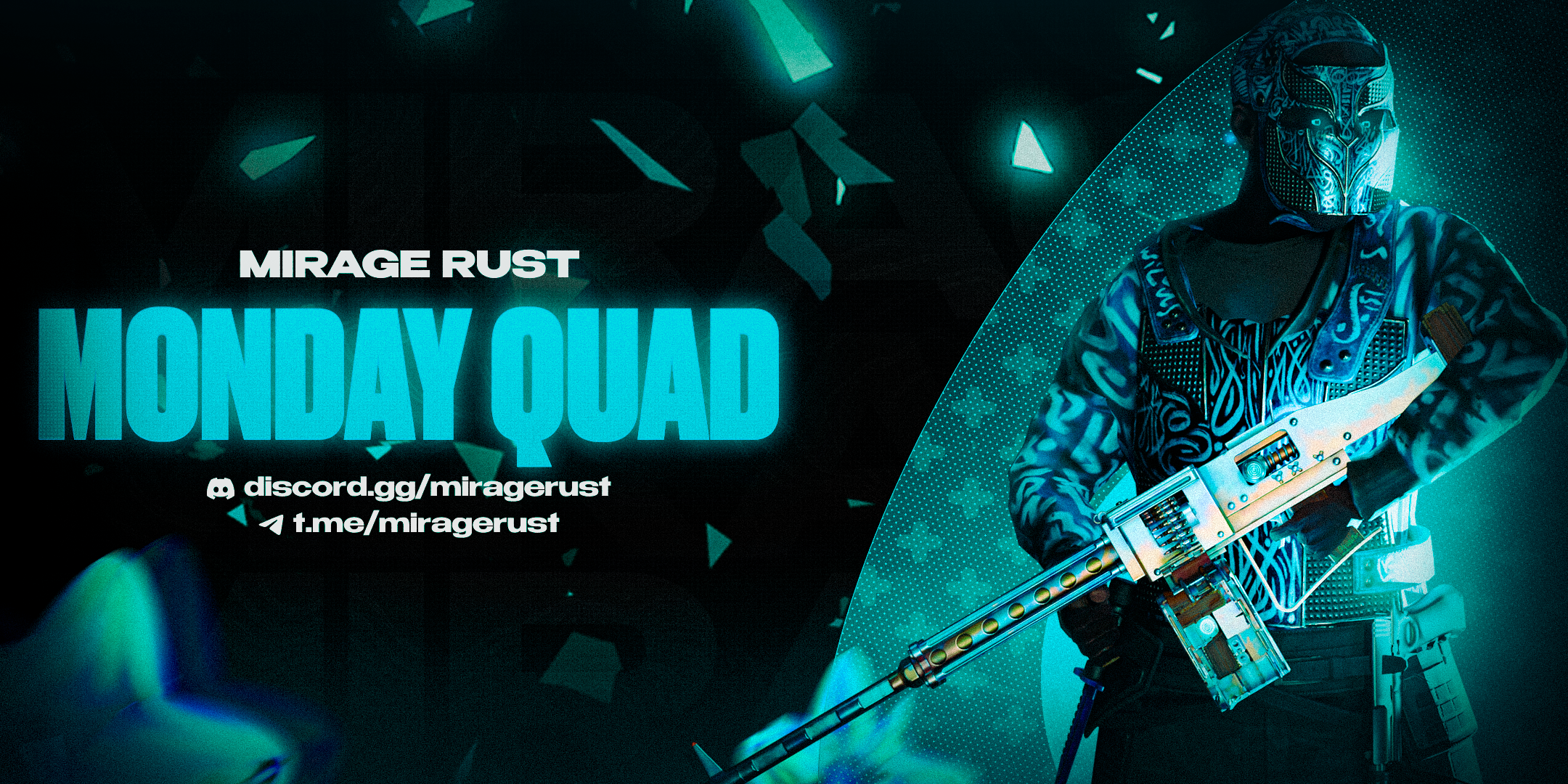 MIRAGE RUST | MONDAY QUAD 2x | Wipe 11.05