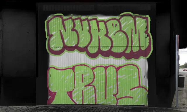 Graffiti artwork by VETTER