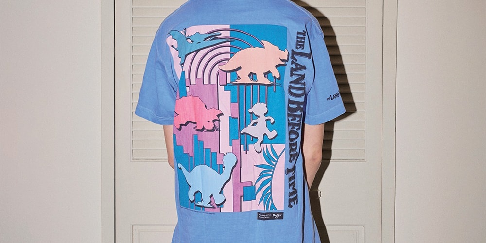 Nowa Kolekcja Buffer: T-Shirty z Motywem „The Land Before Time”