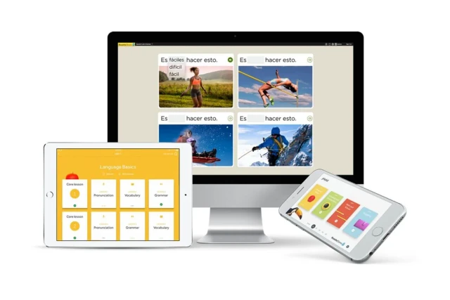 Rosetta Stone immersion-based language learning