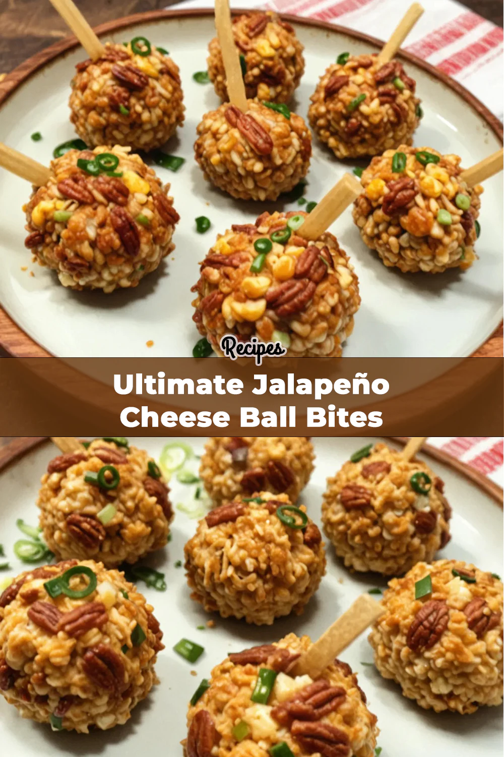 Ultimate Jalapeño Cheese Ball Bites Recipe