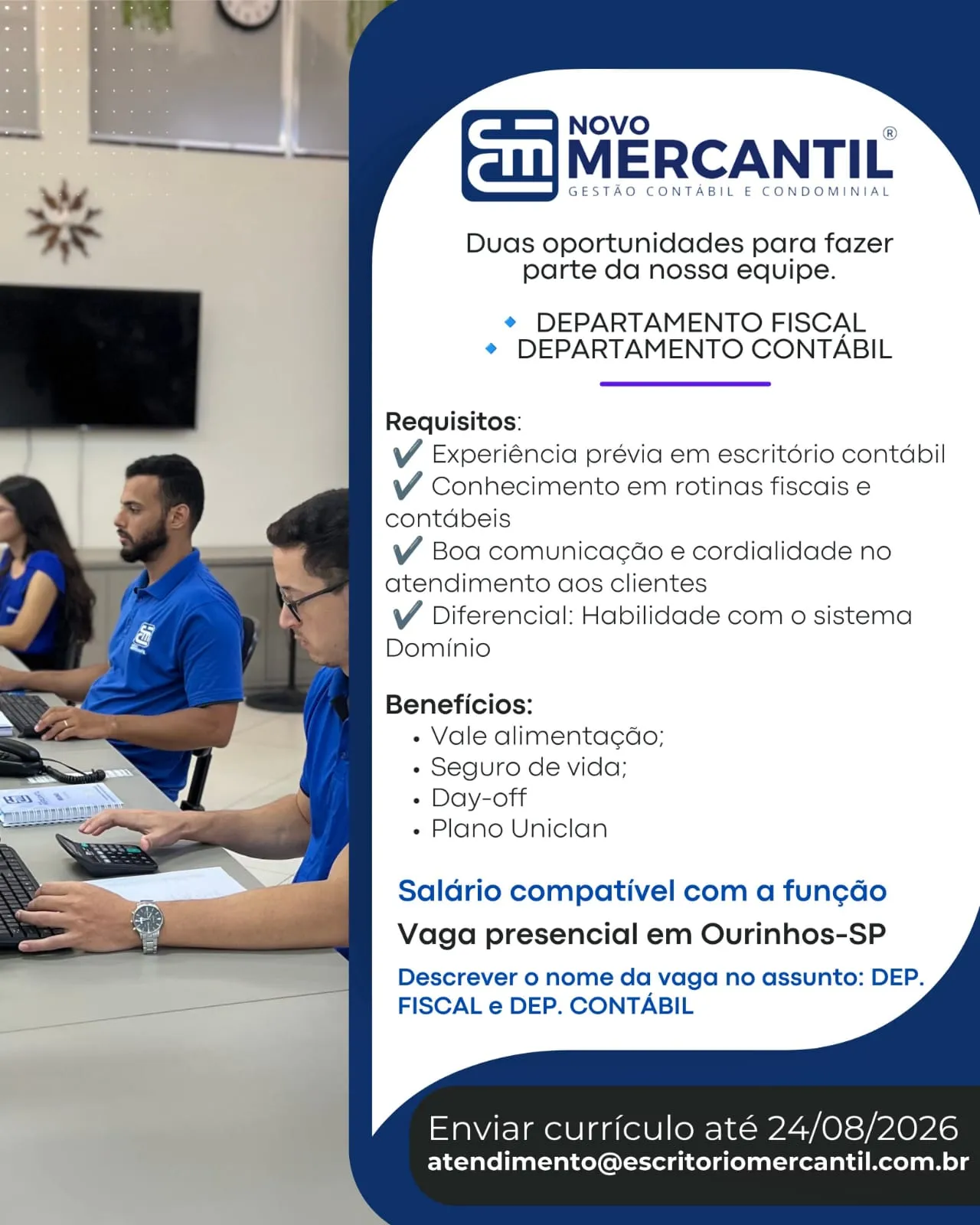 Departamento Fiscal E Cont&Aacute;bil