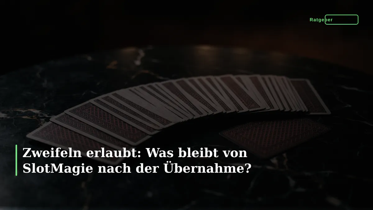 Zweifeln erlaubt: Was bleibt von SlotMagie nach der Übernahme?