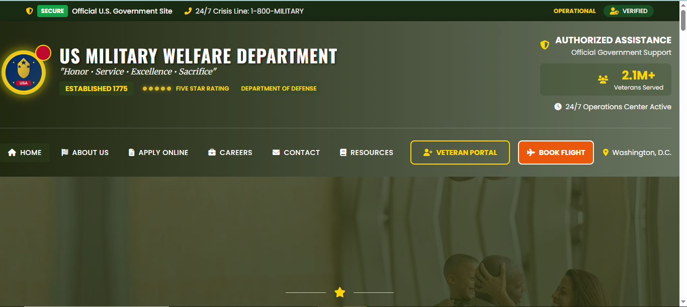 Military Website