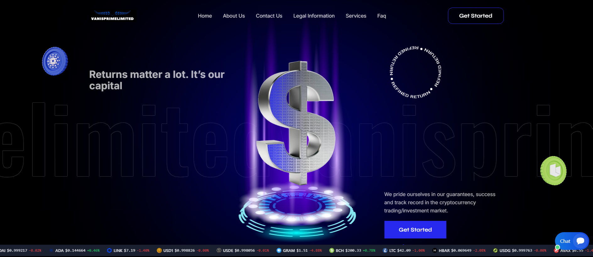 Forensic screenshot of [REDACTED] showing the phishing page layout