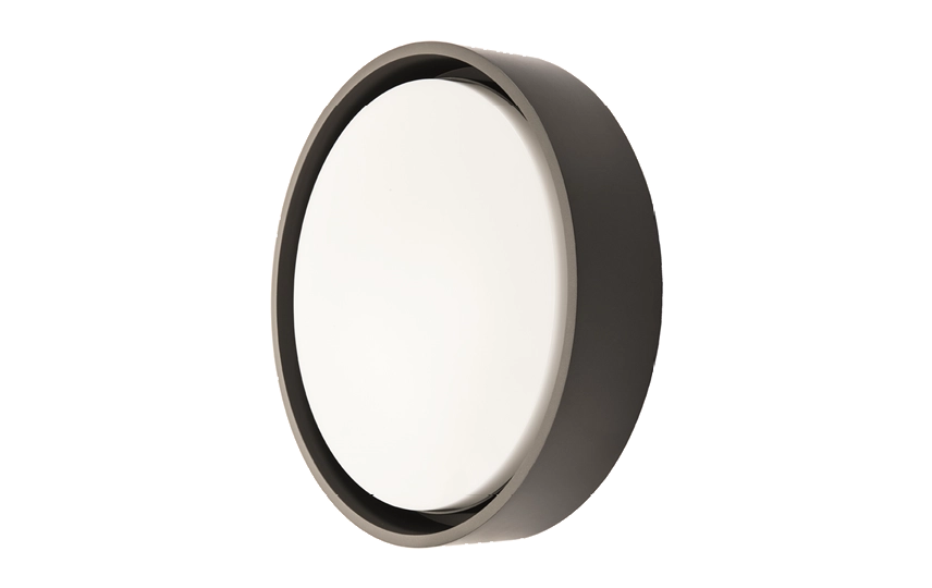 Encastré LED Frame Round Maxi 4000 K avec détecteur – Graphite