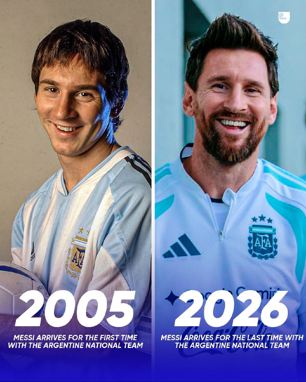 An epic has come to an end—Messi's final farewell in the Argentina jersey