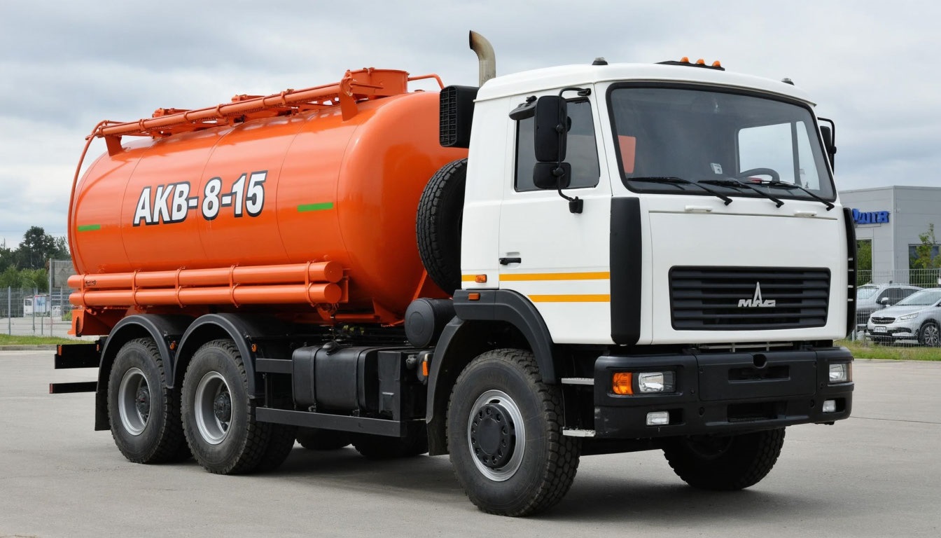 Автоцистерна для транспортировки нефтепродуктов