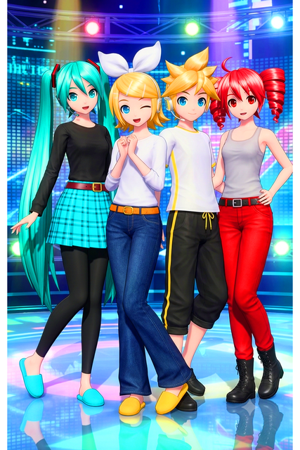 Miku Rin Len and Teto Diva style.png