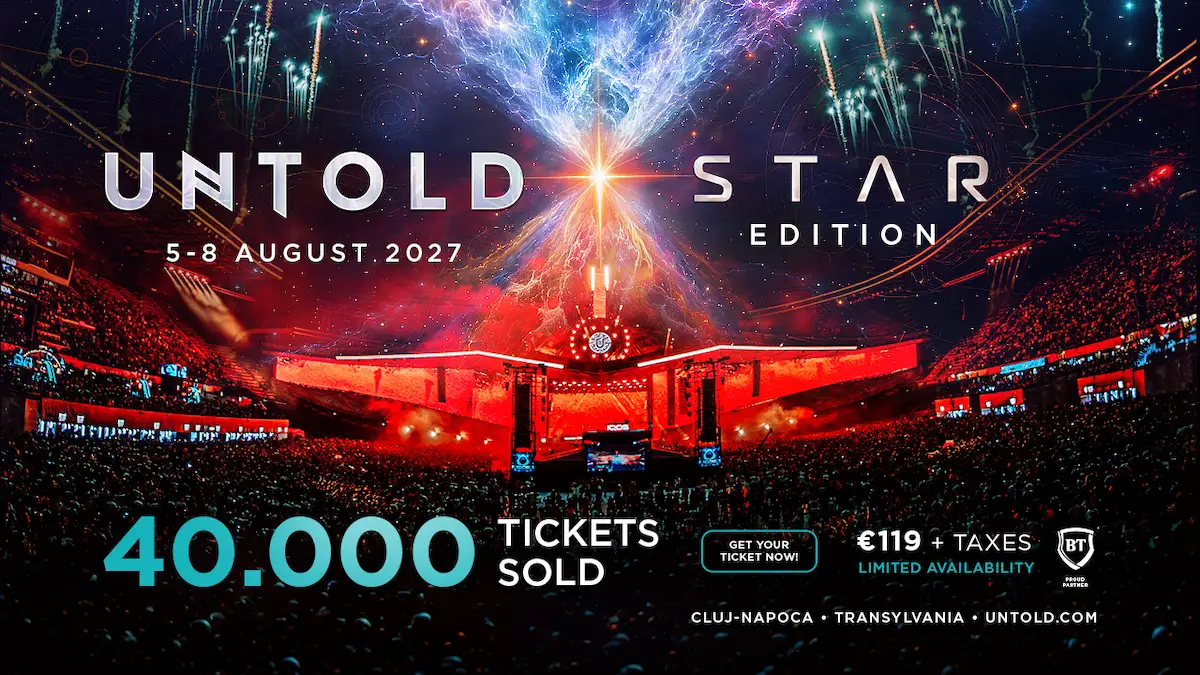 UNTOLD anunță date și vinde bilete pentru ediția Star din 2027 în Cluj-Napoca