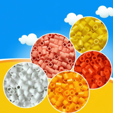 Different colors of Perler beads