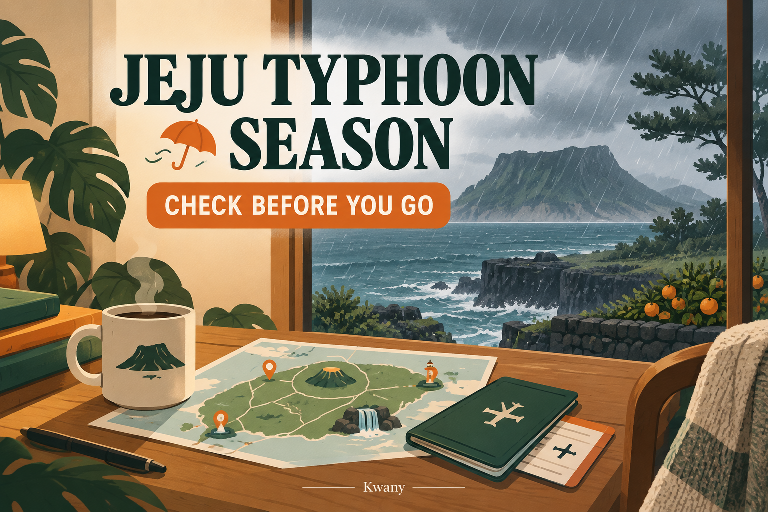 JEJU TYPHOON SEASON / CHECK BEFORE YOU GO