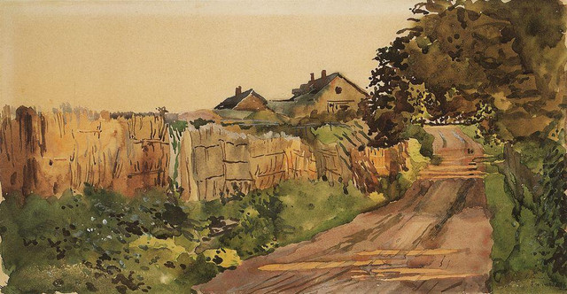 Дорога на даче 1896