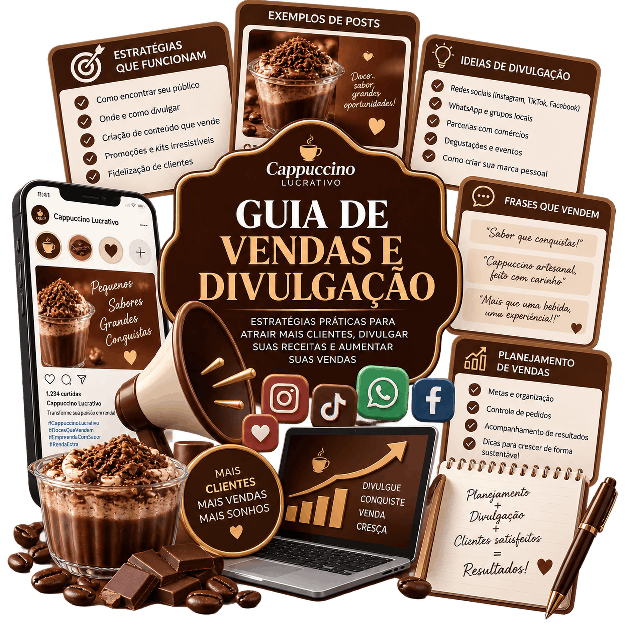 🎁 BÔNUS 3 — GUIA DE VENDAS E DIVULGAÇÃO