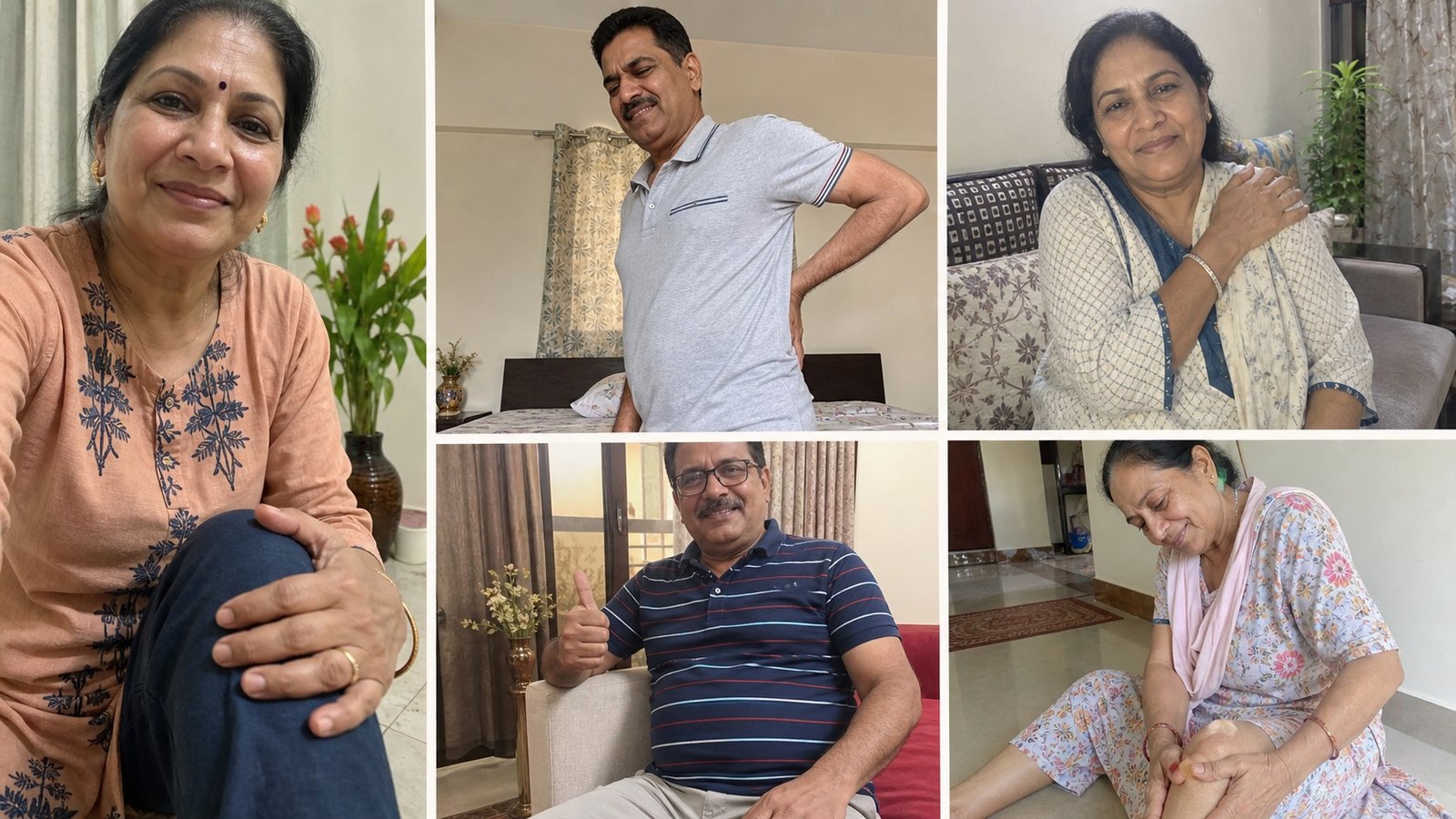 Customer reviews collage